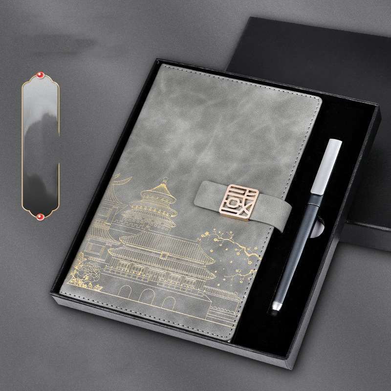 Flag Village Chinese Style Palace Museum A5 Notebook Gift Box Set