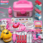 Flag Village Children's Doctor Toy Set Tool Medical Box