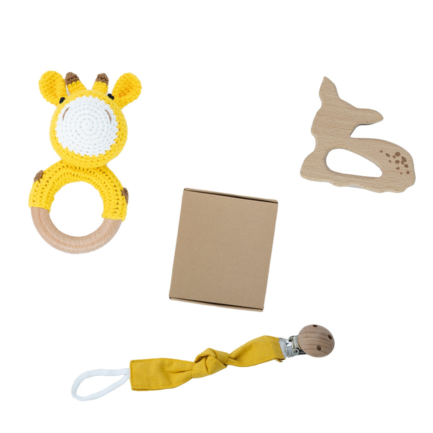 Flag Village Baby Educational Toys Teething Teethers Gift Box