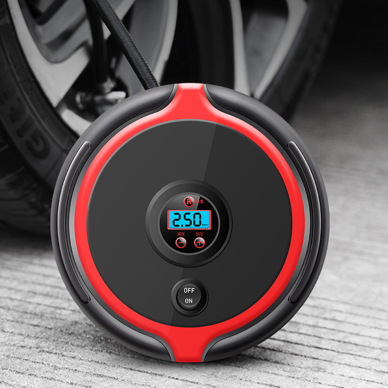 Flag Village Auto Tools Car Electric Air  260PSI DC 12V Portable Wireless Auto Air Compressor Tire Inflatorr For Automotive Motorcycle Balloon Pumps