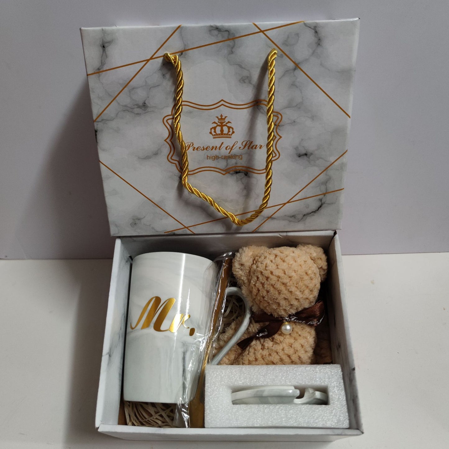 Flag Village Ceramic Cup Gift Box Opening Gift Activity Gift Wedding Favors