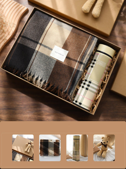 Flag Village Men's Practical Scarf Gift Box Set