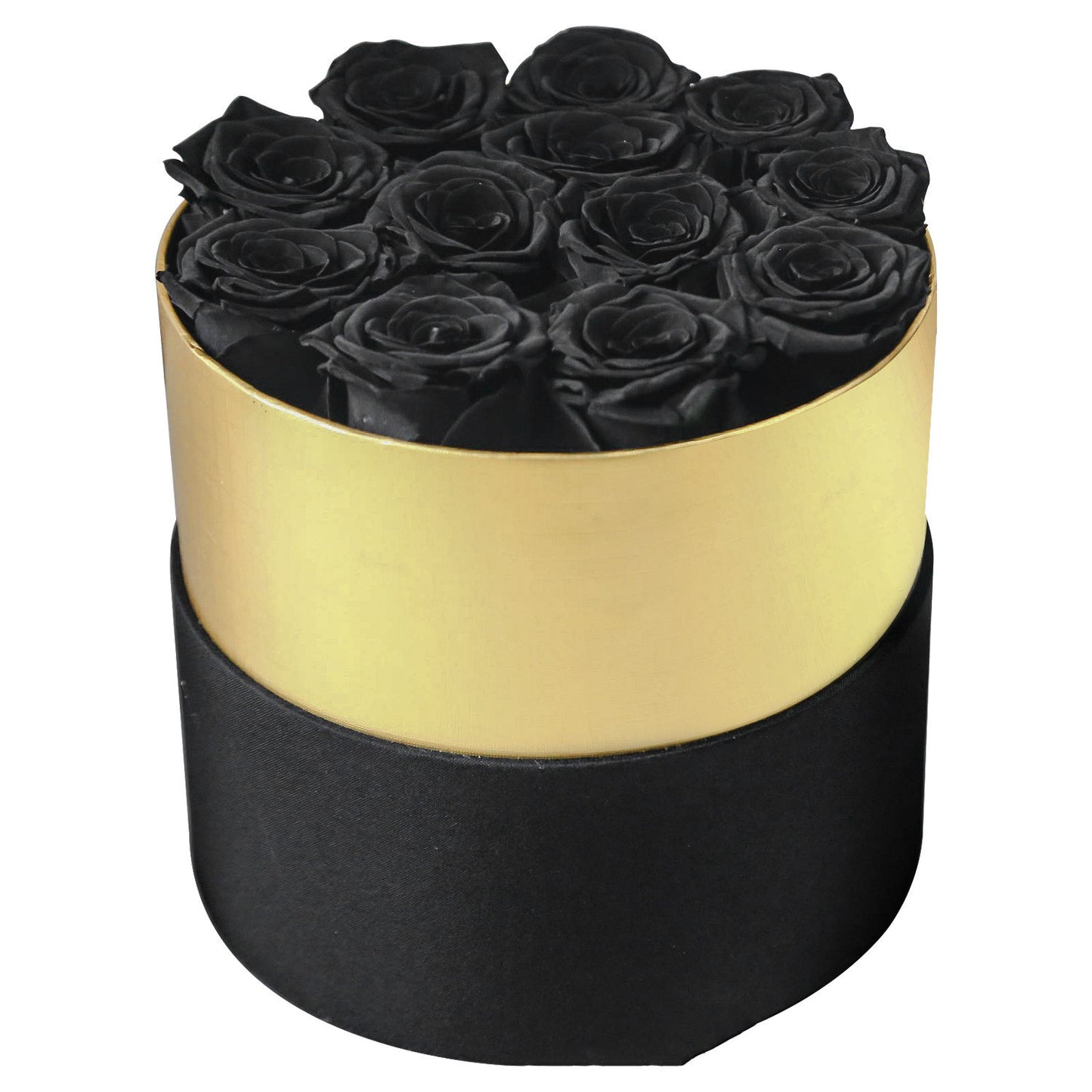 Flag Village Preserved Flower Rose Hug Bucket Christmas Gift Box