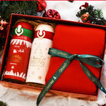 Flag Village Christmas Female Thermos Cup Gift Box Set Birthday
