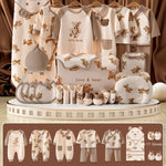 Flag Village Newborn Gift Box Newborn Baby Meeting Etiquette Clothes Suit