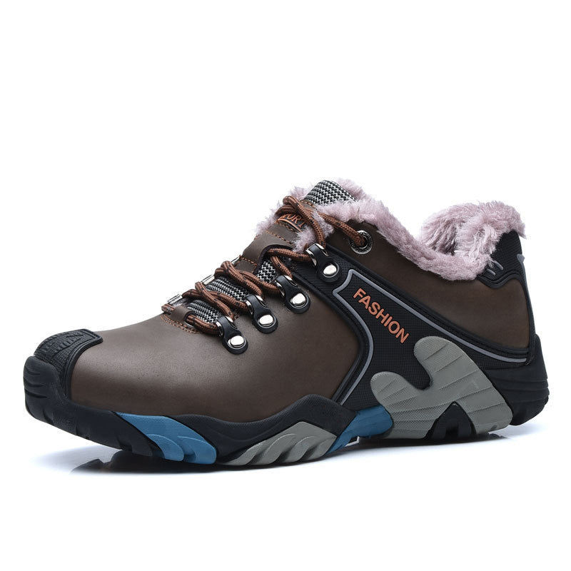 Flag Village Hiking Shoes, Running Shoes, Non-slip Wear-resistant Outdoor Warm Hiking Shoes