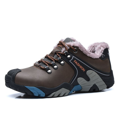 Flag Village Hiking Shoes, Running Shoes, Non-slip Wear-resistant Outdoor Warm Hiking Shoes