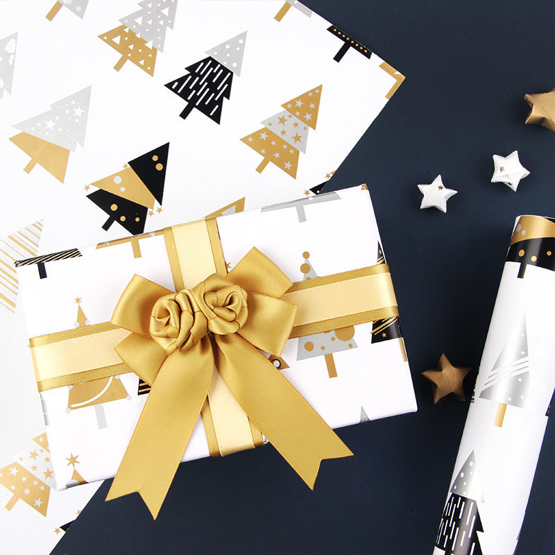 Flag Village Christmas Gift Wrapping Paper Valentine's Day Birthday Gift Gift Box Wrapping Paper
