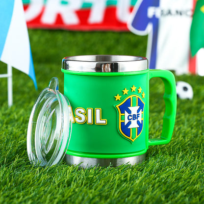 Flag Village World Cup Soccer Mug Souvenirs Fans Small Gifts Event Prizes
