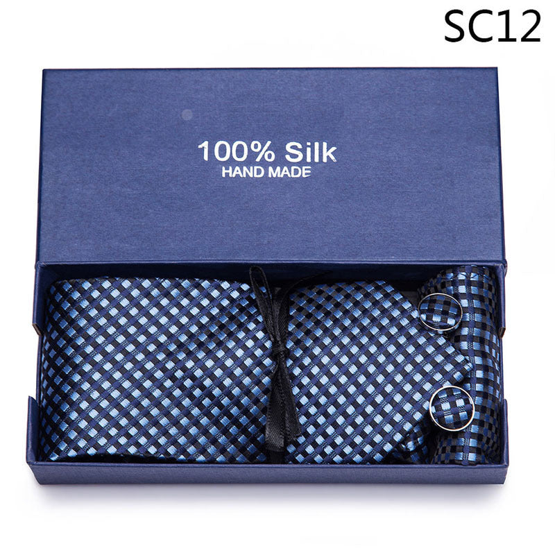 Flag Village Men's Tie Gift Box Set Group Business Formal