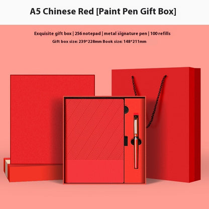 Flag Village Notebook Gift Box Vacuum Cup Set Business Gift Company Activity High-end Practical Gift