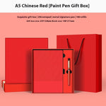 Flag Village Notebook Gift Box Vacuum Cup Set Business Gift Company Activity High-end Practical Gift