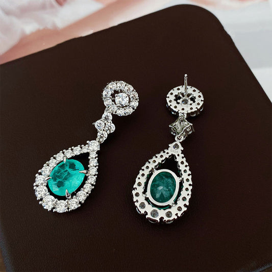 Flag Village Ladies Fashion Personality Christmas Gift Box Earrings