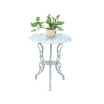 Flag Village Outdoor Iron Table And Chair Courtyard Balcony Dining Chair Three-piece Set Combination