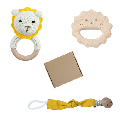 Flag Village Baby Educational Toys Teething Teethers Gift Box