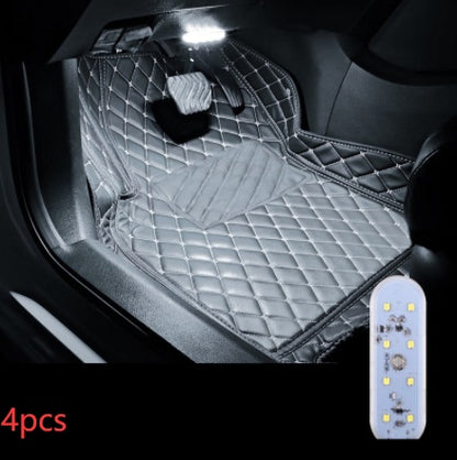 Flag Village Auto Tools Touch-sensitive Usb Charging Atmosphere Lamp In Car