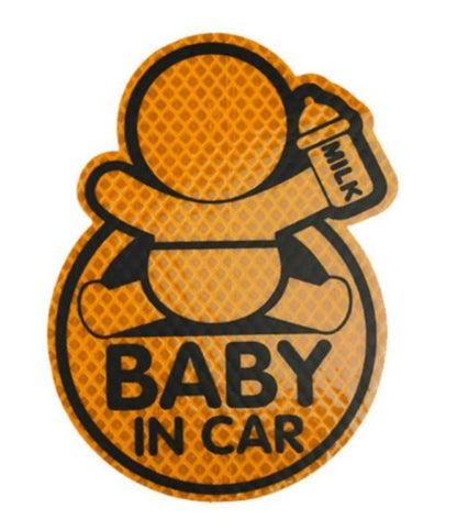 Flag Village Auto Tools Car Reflective Stickers Baby In Car Reflective Car Stickers Car Reflective Warning Stickers