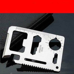 Flag Village Multifunctional Tool Card Military Card Outdoor Camping