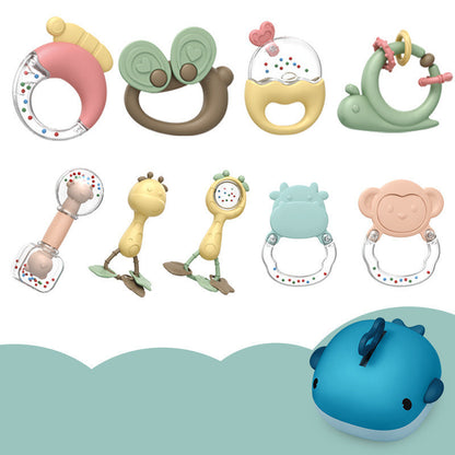 Flag Village Baby Rattle Plastic Toy Gift Box Set