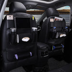 Flag Village Leather Car Seat Back Hanging Bag Car Storage Bag