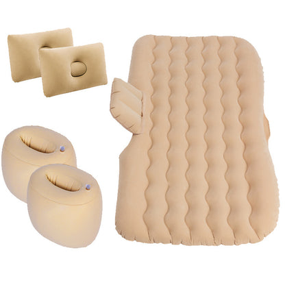 Flag Village Inflatable Mattress Camping Car Air Mattress Car Travel Mattress Outdoor Car Pillow Bed