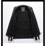 Flag Village Men's Leather Street Motorcycle Racing Suit Racing suit