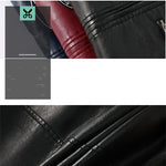 Flag Village Men's Leather Street Motorcycle Racing Suit Racing suit