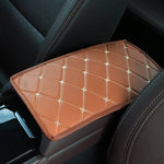 Flag Village Leather Car Center Armrest Case Cover Car Armrest Case Pad