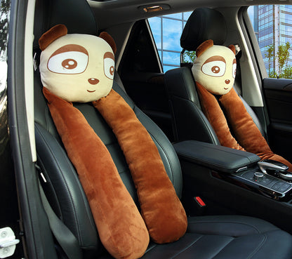 Flag Village Cartoon Creative car Pillow holder
