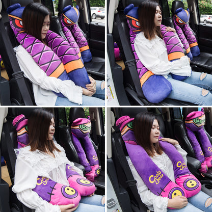 Flag Village Cartoon Creative car Pillow holder