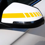 Flag Village mirror car sticker 20 X 5 cm