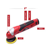 Flag Village outdoor car Waxing locomotives Carry Household Polishing 2V