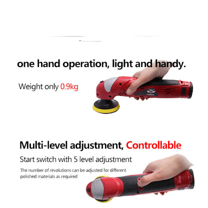 Flag Village outdoor car Waxing locomotives Carry Household Polishing 2V