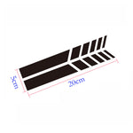 Flag Village mirror car sticker 20 X 5 cm