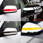 Flag Village mirror car sticker 20 X 5 cm