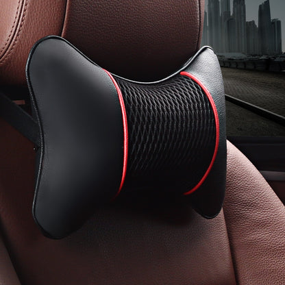 Flag Village outdoor Car Leather headrest neck pillow car pillow