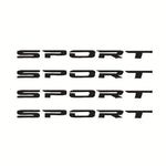 Flag Village outdoor Car Stretch SPORT Sticker Modification Sticker 13CM