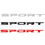 Flag Village outdoor Car Stretch SPORT Sticker Modification Sticker 13CM