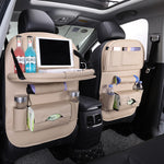 Flag Village Leather Car Seat Back Hanging Bag Car Storage Bag