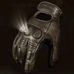 Flag Village outdoor Off-road Racing Protective Motorcycle Leather Gloves