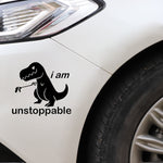 Flag Village Cute Cartoon Dinosaur Car Sticker 15CM
